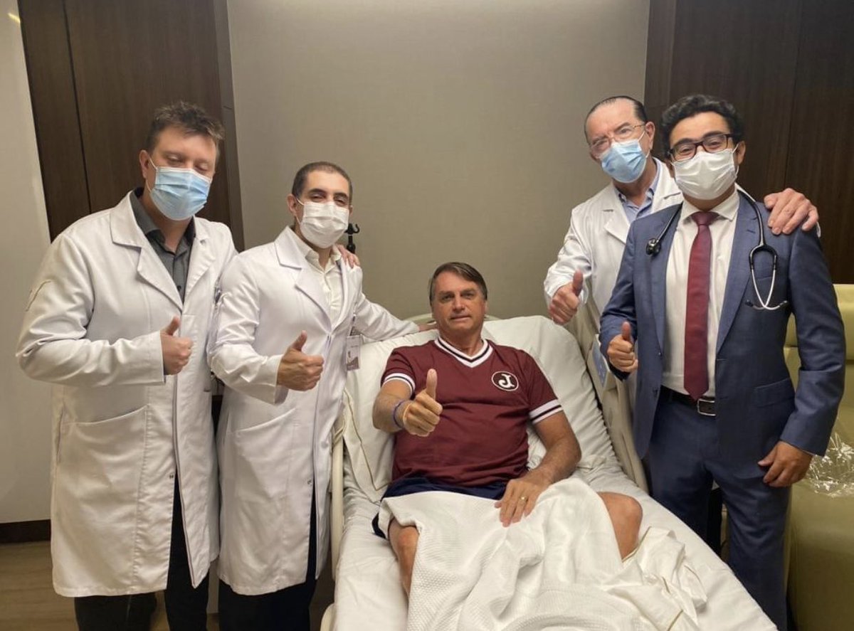 jairbolsonaro's tweet photo. - Alta agora.
- Obrigado a todos.
- Tudo posso NAQUELE QUE ME FORTALECE. https://t.co/UwSZelbBh3