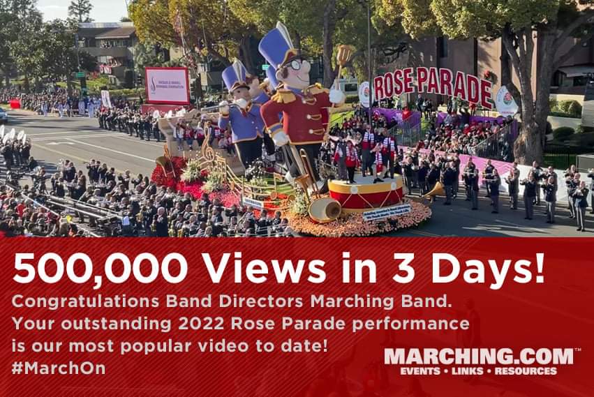 This was an experience of a lifetime. Thank you to everyone that made this all possible. This was more then a group of people performing in a parade. It was an inspiration to many and a rejuvenation of passion in the hearts of everyone who participated. <a href="/NitschmannMS/">BASDNitschmannMS</a> <a href="/SABD2022/">Saluting America’s Band Directors</a>