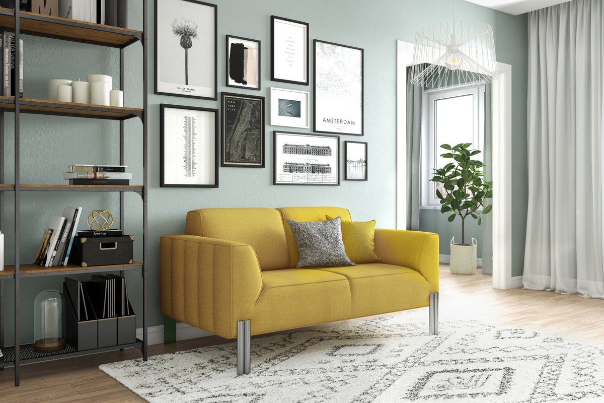 This elegant and comfortable 2-seater sofa is the Kapiti sofa named after New Zealand’s oldest and most important nature reserves habited by one of the largest island bird sanctuaries. The Kapiti is also available in a 3-seater and armchair format. store.vandesant.com #design