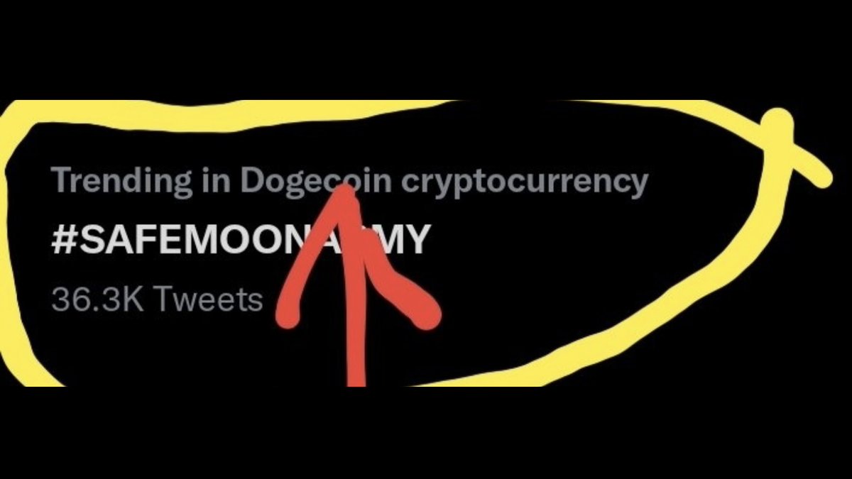 SafemoonWarrior's tweet photo. #SAFEMOON Matt Wallace poll made SafeMoonArmy hashtag trending under Dogecoin. https://t.co/DCC07R4cbZ