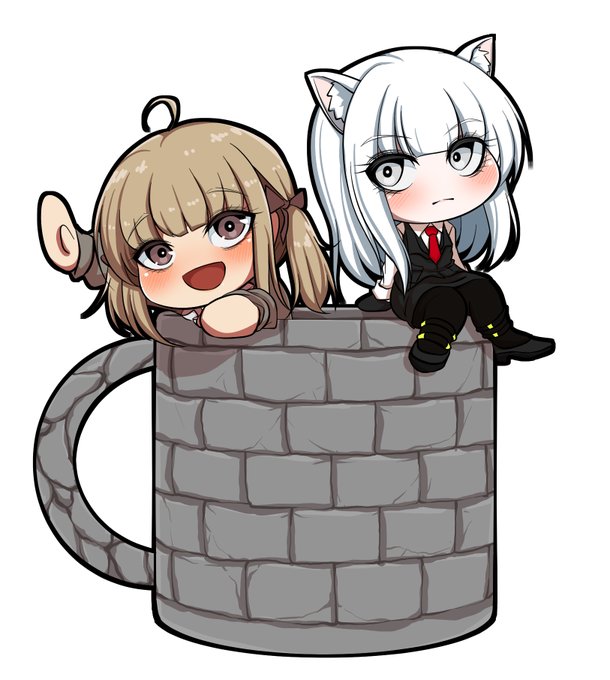 #ねこレス収容プロトコル
ラバーストラップ風にしてみた
久し振りにデフォルメキャラ描いた 