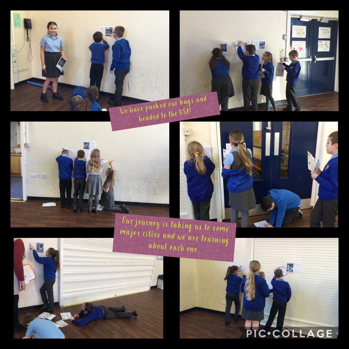 LSTClass9's tweet photo. We have thoroughly enjoyed travelling around the USA and learning lots along the way. #RoadTripUSA #STPSGeography https://t.co/I4AENXjVu9