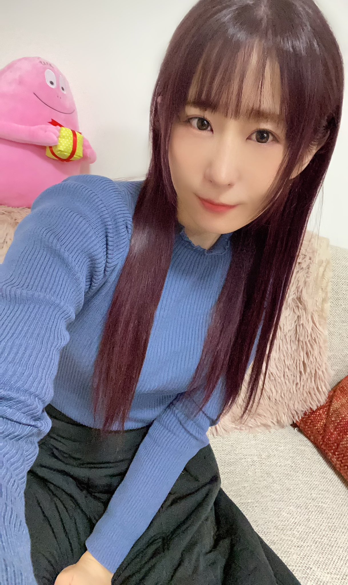 櫻川めぐ Pa Twitter 美容室に行ってきました 赤紫ベースのブラウン色が良き 今年は前髪薄くするんだ T Co Xgaio0vdwq Twitter