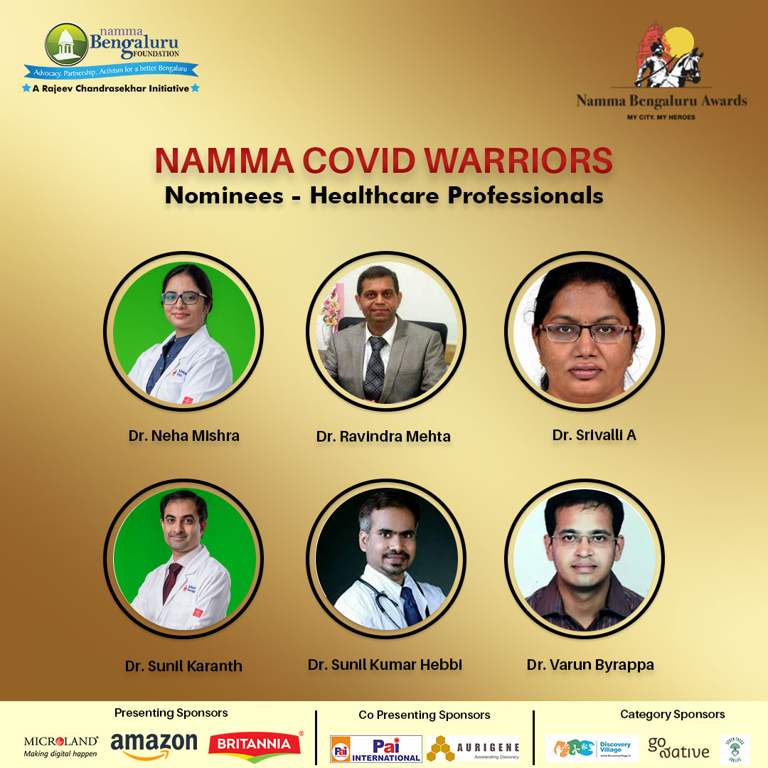 Namma_Bengaluru's tweet image. Namma Bengaluru&apos;s COVID warriors deserve our recognition and respect!

@Namma_Bengaluru continues to present the stories of the nominations received in the Healthcare Professional Category.

Visit bit.ly/32PuS0E to know more about their work.