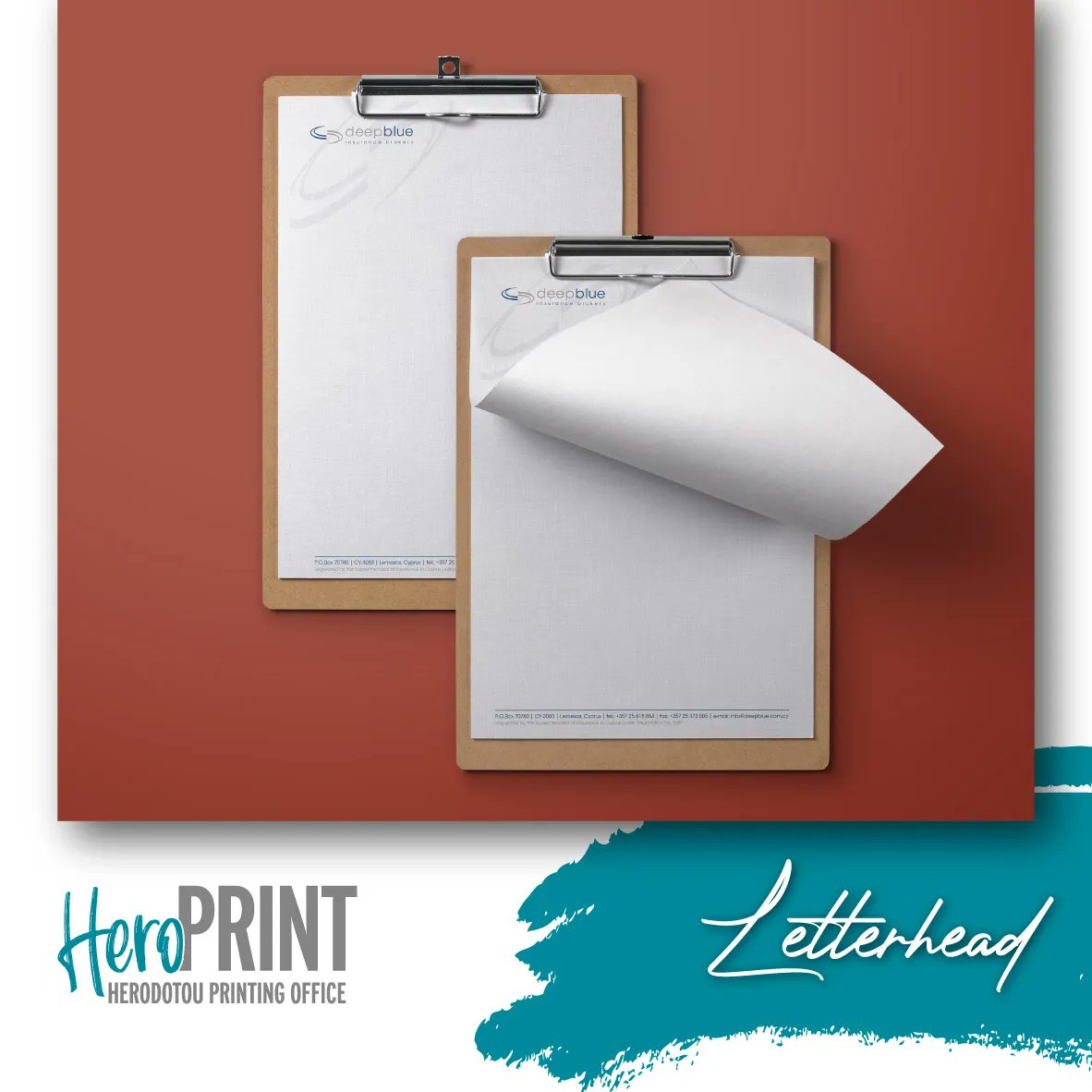 #realprojects
Printing of #CompanyStationery on Linen Paper. 
Ask us for a quotation today!! 📧= info@herodotou.com.cy

#Printing #CMYK #Color #ColorPrinting #DigitalPrinting #OffsetPrinting #Limassol #Cyprus #Herodotou #HerodotouPrintingOffice #HeroPrint