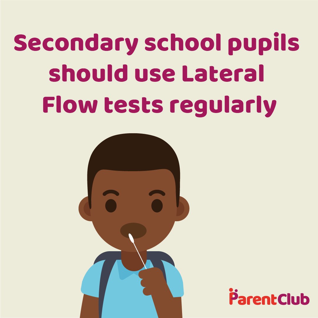 Secondary pupils are being advised to take at-home COVID-19 tests before they return to school tomorrow, (Thurs 6 Jan) to limit the spread of Omicron.

Young people without symptoms should do a lateral flow (LFD) test the night before or on the morning of the return to classes.