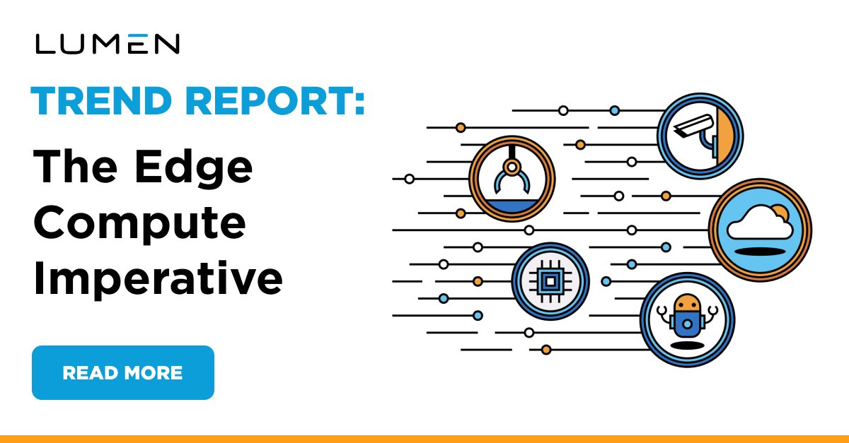 SteveFalkus's tweet photo. Trend Report: The Edge Compute Imperative
What you’ll learn:
- Which factors are driving your peers to the edge
- Benefits of edge compute workloads vs. on-prem and public cloud
Read more: https://t.co/DLHoCpSr4j https://t.co/en6dwaNst8 https://t.co/LXXAPPv83K