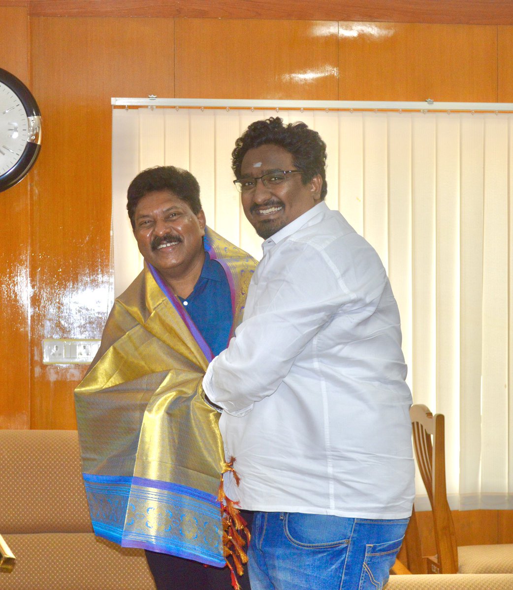 mukeshkannaDMK's tweet photo. Wished @aprsiva sir for taking over as CEO of Tamilnadu Startup &amp; Innovation Mission (TANSIM) today morning❤️ #Nativelead #TANSIM https://t.co/NZtfNW9AaB