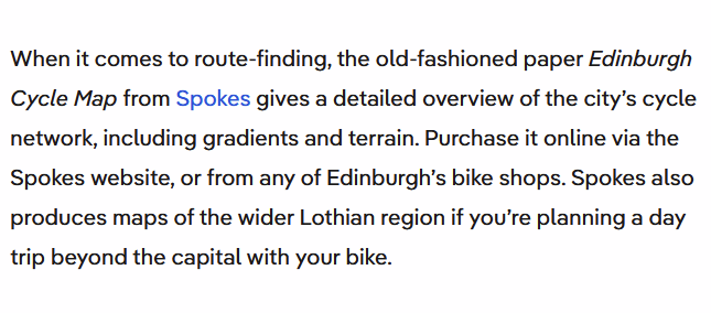 SpokesLothian's tweet photo. #SpokesMap🚲🚶♀️
😉OK, we prefer @ARCavaye's term "real map" to @lonelyplanet's "old-fashioned map"
🤔& we might quibble on clothing advice
👍but nonetheless big thanks #LonelyPlanet/@JemimaForbes for your recommendation
HERE->https://t.co/o4xc5jrLI4
@CyclingSurgeon @adamrmcvey https://t.co/8yfFcfaey3