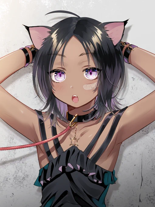 「ごしゅじーん、ごはんまだ?」 