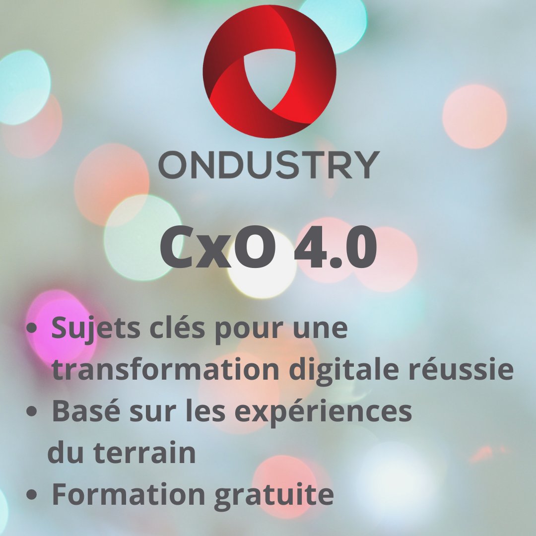 ⚡️Voici ta chance d'élargir ton expertise dans les derniers développements #tech de #industrie — gratuitement, et avec un prof expert : OSS Ventures CRO Jean-Philippe Lorinquer 

Comment l'accéder ? 🤓

Rejoins notre communauté Ondustry ici ➡️ bit.ly/31xAknV

#industrie4