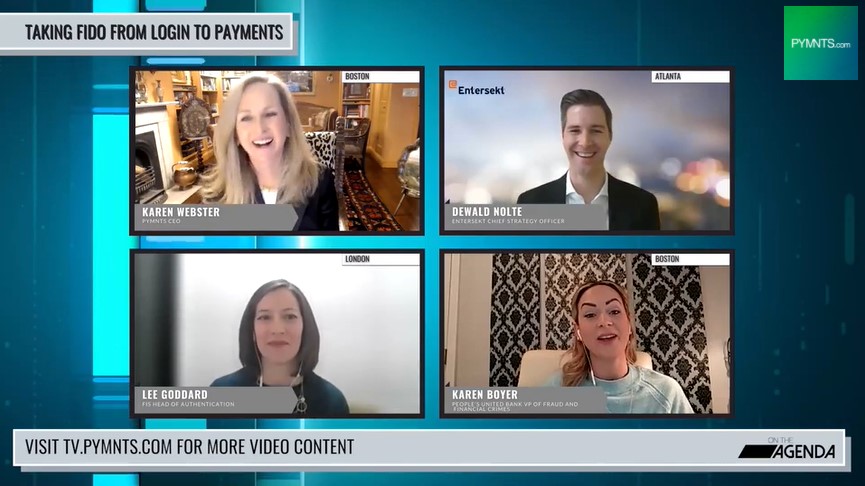 Entersekt's tweet photo. As we head into 2022 with a #passwordless mindset, this #webinar is a good reminder of how #FIDO can be used to secure #ecommerce transactions. Watch now, via @pymnts TV at https://t.co/z9FD7zuR76
#FIDO2 #passwordless #customerauthentication #ecommerce #onlinepayments #fintech https://t.co/cAjvyuHENP