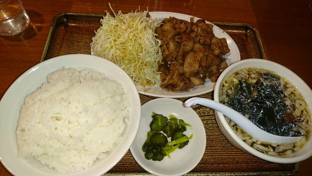 ken4aurum's tweet photo. #焼肉定食 #ラーメン大学 #ミニラーメン付き #信州 #千曲市 #長野県 https://t.co/M2PNb29dWt