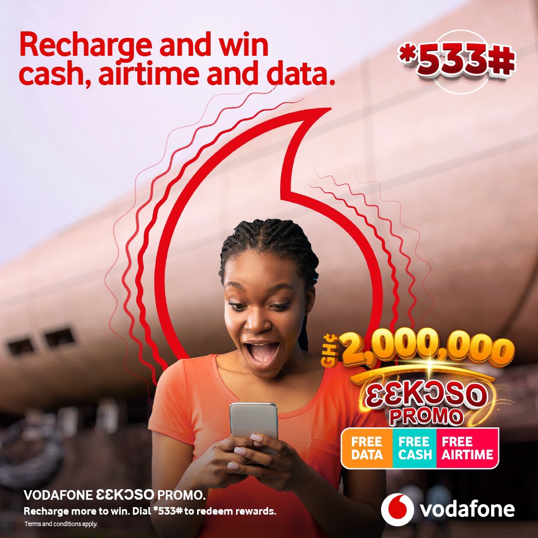 Telecel Ghana on X: &ldquo;Obiaaaaa yɛ winner wɔ Vodafone!! Simply 