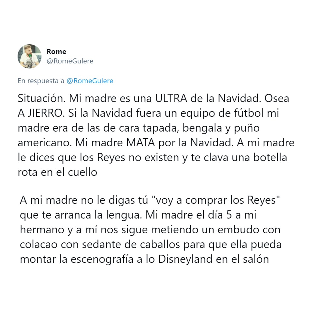 RomeGulere_'s tweet photo. Como cada año, EL HILO DE LOS REYES 👑👑👑

PD: El hilo original estaba en mi anterior cuenta @romegulere que la borró Twitter NO DIGO NA PERO SERÍA UN REGALAZO DE REYES QUE ME LA DEVOLVIERAN COMO DICIENDO https://t.co/o51po6Kb3d