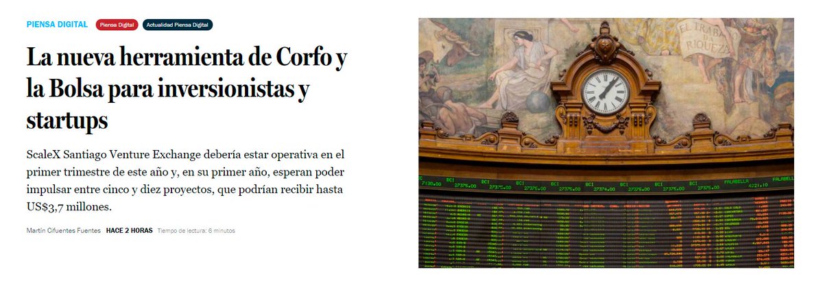 #ScaleX nace para dar más oportunidades de crecimiento al ecosistema de emprendimiento y que más startups puedan escalar de Chile al mundo 👉 bit.ly/3eThhrA