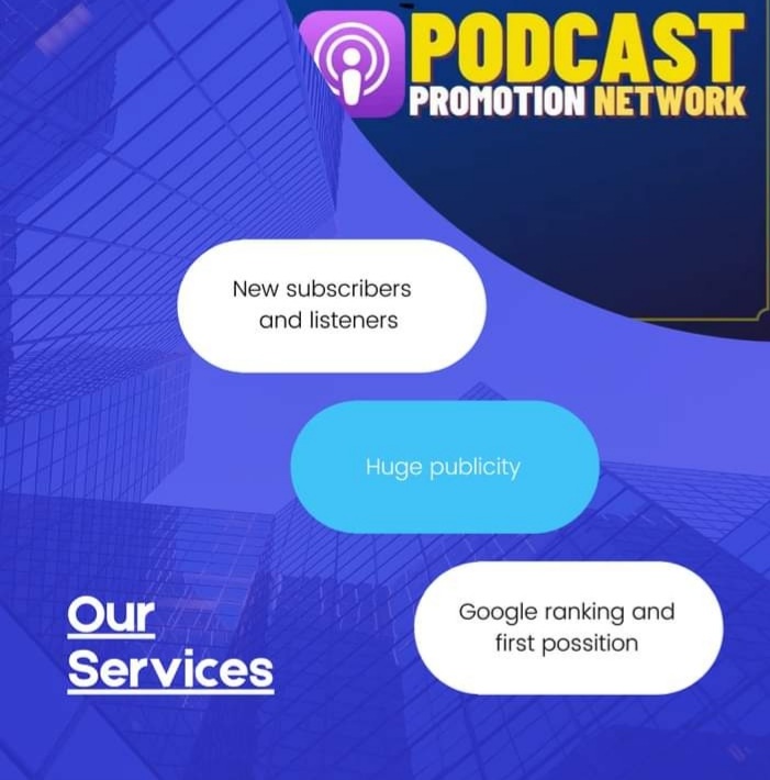 Hello everybody, Do you want to promote your podcast Spotify YouTube promotions please contact me inbox.