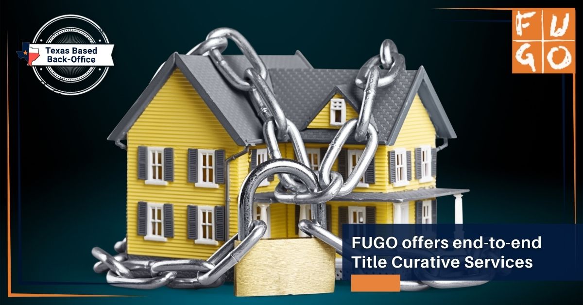 fugoservices's tweet photo. Did you know? FUGO offers a range of end-to-end #TitleCurative services to #TitleCompanies. We help Title Companies from start to finish in clearing a file. We are your next-door Back-Office that clears over 5,000 Titles every month - https://t.co/p4UV2CYPPe
#KnowFugo https://t.co/rzn70yTp3O