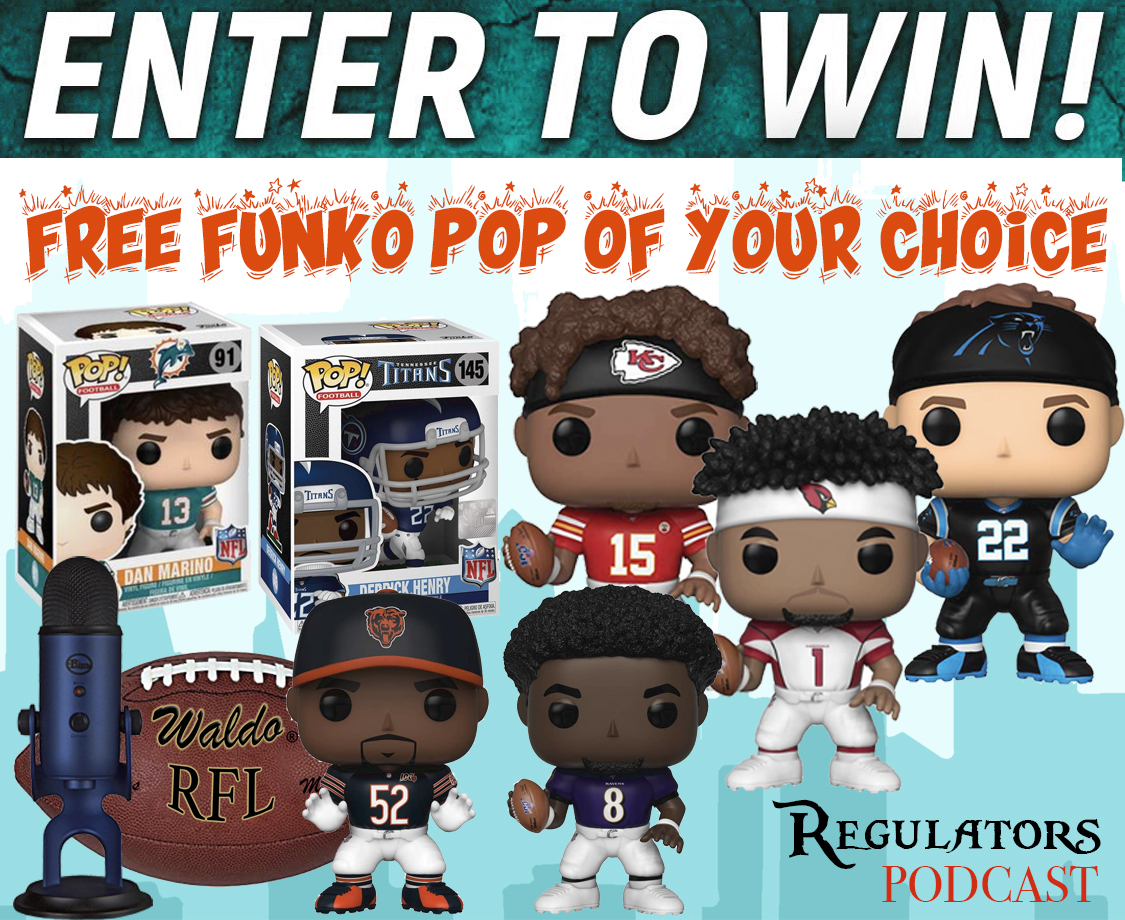 RegulatorsPod's tweet photo. Enter to win a FREE #NFL @OriginalFunko

1. Follow Us ✅
2. RT this Post ✅
3. Tag a friend✅

That's all you have to do! #Giveaway #Contest #NFL #NFLTwitter 💥💥💥 https://t.co/ekUj8vDP9C