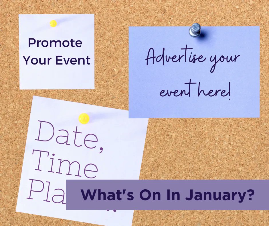 What’s On in January? Feel free to tell us about your event below… 
#rugbyregister #rugbyinwarwickshire #supportlocalinrugby #localevents