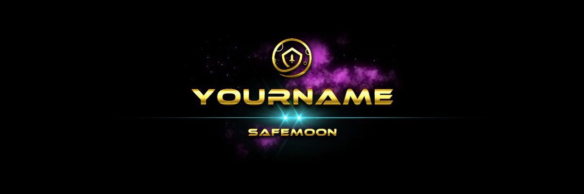 SafemoonWarrior's tweet photo. #SAFEMOON I will be dropping random banners in the comments below.

Comment your name + color (Blue, purple, yellow, green or no color) https://t.co/s6pu2zrEOw