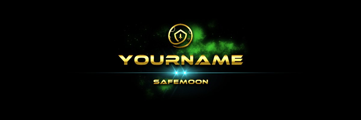 SafemoonWarrior's tweet photo. #SAFEMOON I will be dropping random banners in the comments below.

Comment your name + color (Blue, purple, yellow, green or no color) https://t.co/s6pu2zrEOw