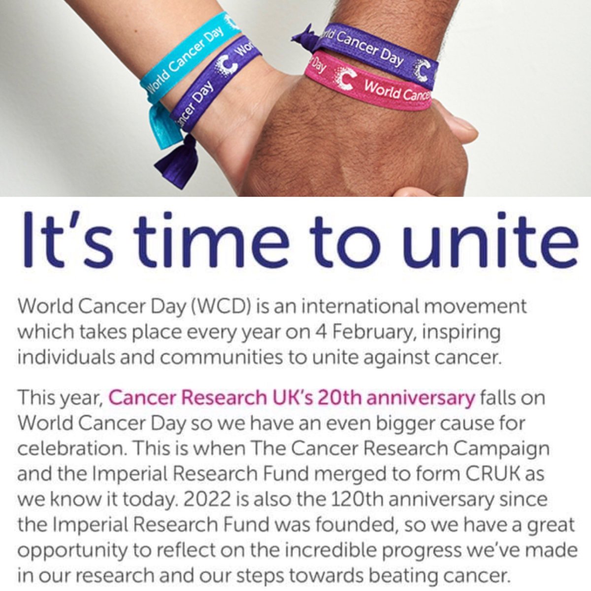 With a month left to go until #WorldCancerDay, how are you helping to beat cancer sooner? Let us know in the reply’s and keep posted for our <a href="/CRUKTenby/">CRUK Tenby Shop</a> fundraisers 💪🎉 #CancerResearch #fundraising #20yearsofCRUK #Tenby
