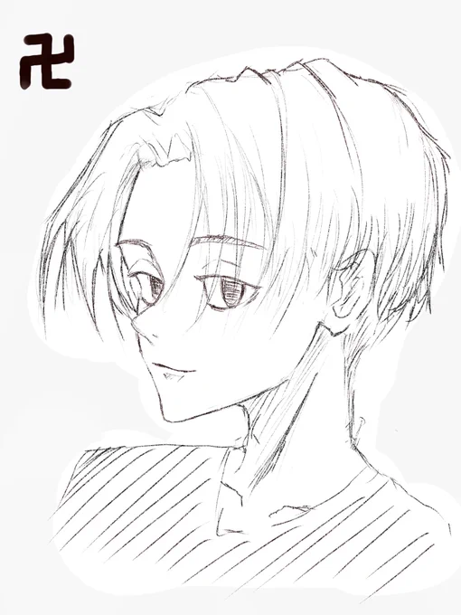 イケメン描いた 