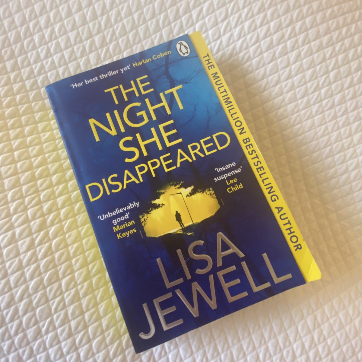 Can’t recommend @lisajewelluk’s latest more. I blasted through #TheNightSheDisappeared in two days. It’s totally compulsive - a masterclass in pacing and suspense.