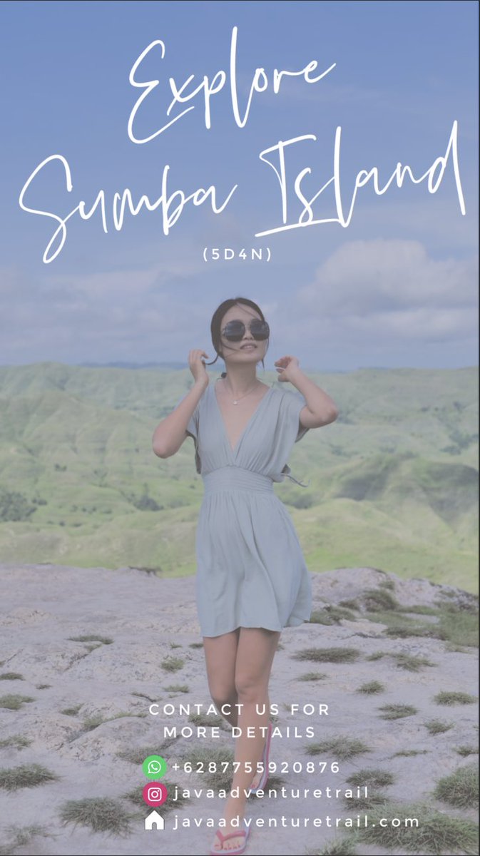 Java_advtrail's tweet photo. Let's join us to visit #SumbaIsland, it's a wonderful island that you should put in your #travelbucketlist when you are visiting #Indonesia. Contact us if you have any questions regarding this island :)
https://t.co/s7ZgYeXTn4
#travel #travel2022 #javaadventuretrail https://t.co/jhWUr7pTOj