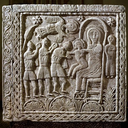Adorazione dei Magi (lato dell'Altare di Ratchis)