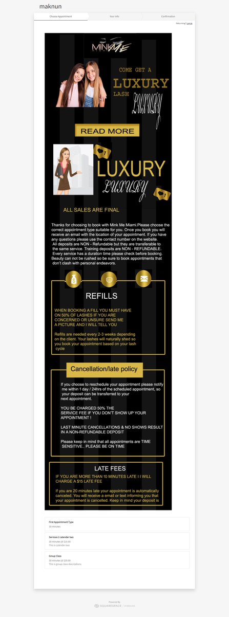 maknunhosentpi's tweet image. Design Amazing Acuity Scheduling Booking page
#acuityscheduling #acuity #AcuityBrands