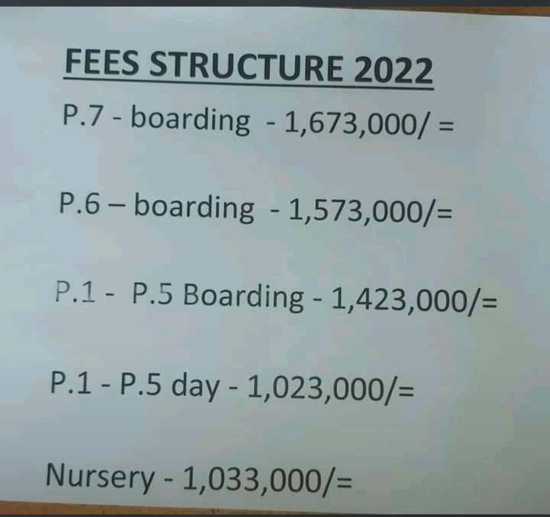 Fireliglntfi's tweet photo. As schools are planning to reopen, Fees structures are unleashed. Guess the name of this school!

#NBSYouthVoice #NBSUpdates https://t.co/QjFOEX079S