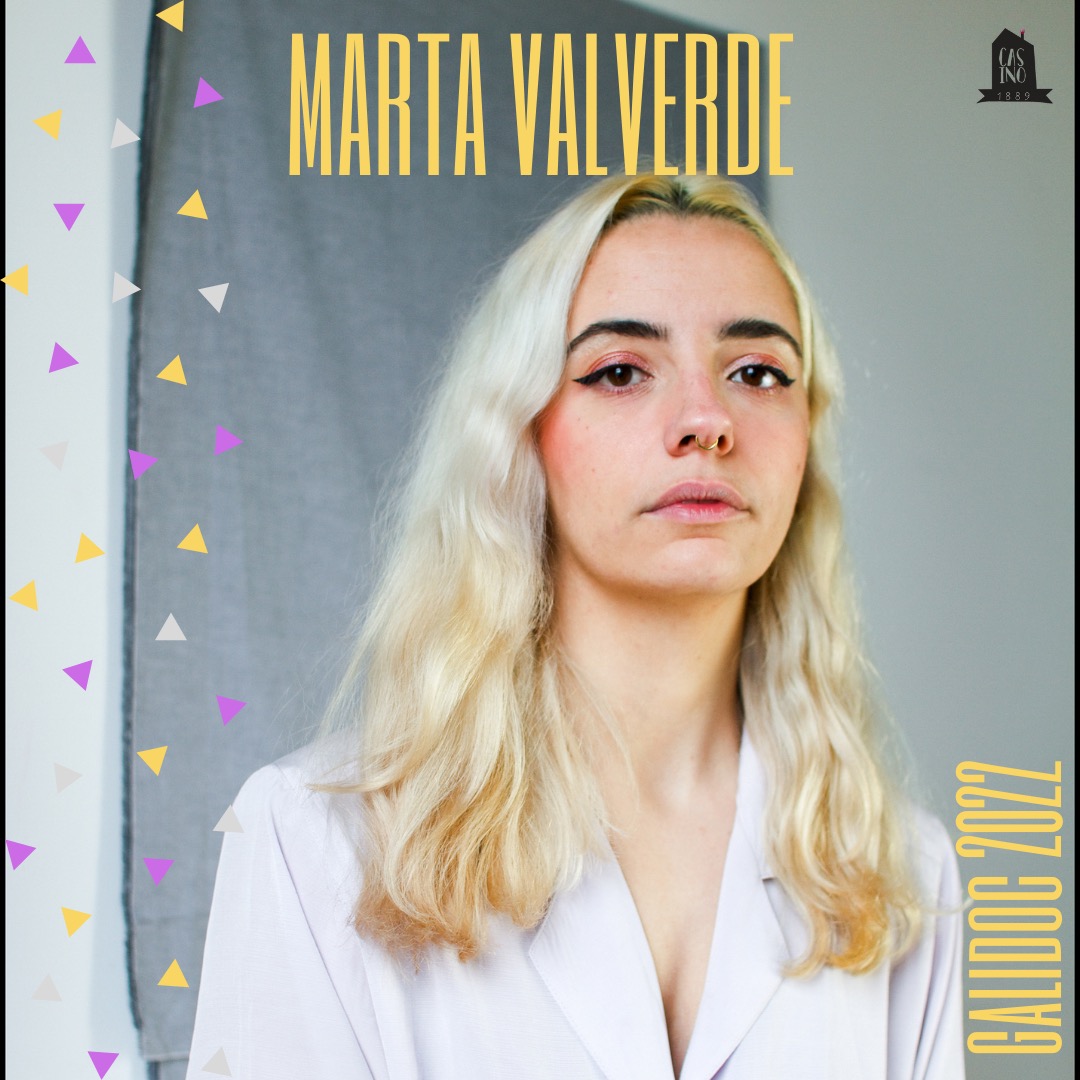 🎥Marta Valverde é a directora da #curta #documental 1 de 8000, que presentará este sábado 8 de xaneiro ás 19:00h na inauguración da III edición do #GALIDOC no #Casino.
En 2021 xa estivo en #Carballo no <a href="/FiotCarballo/">FIOT Carballo</a> presentando 30′ 70 60′ 120 (WORK IN PROGRESS).
📷: Lucía Bailón