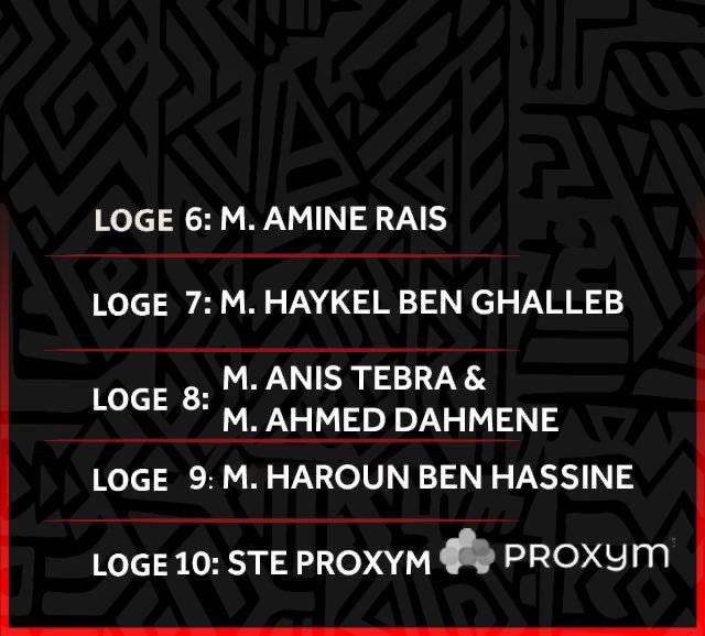 ESduSahel's tweet photo. Le Plan des loges actualisé https://t.co/pyWZWuyYwu