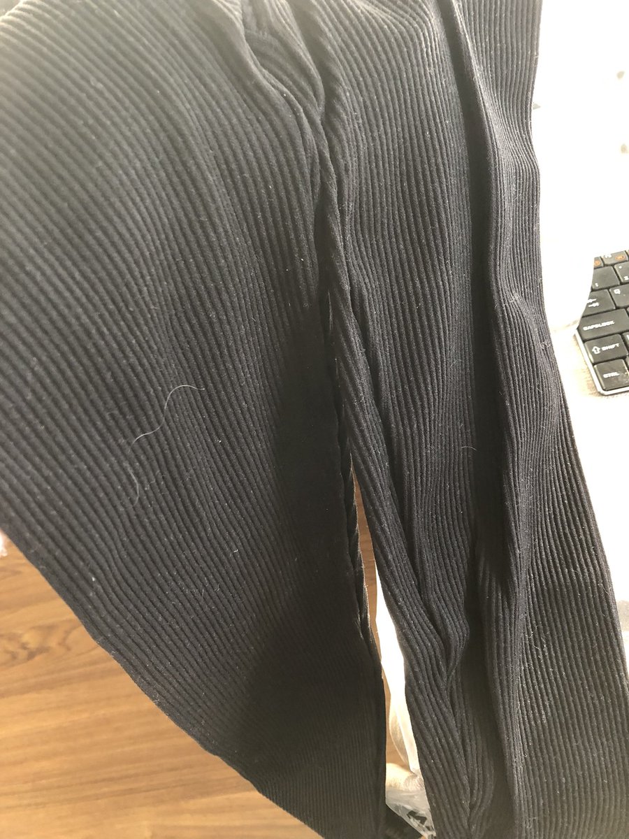 nashan868's tweet photo. @ASOS do you no longer QUALITY ASSESS items before sending stuff out? Clearly someone has worn these leggings yet you’ve sent me them and I paid full price ?! Disgusting https://t.co/jKJrj8BtCx