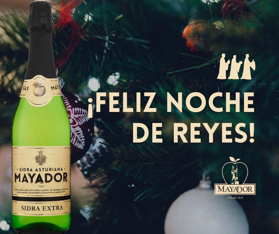 Feliz noche de Reyes a todos!!!💫 Que disfrutéis de una de las noches más mágicas del año!! No os olvidéis brindar con unas copitas de #sidramayador!!! 🥂🍾