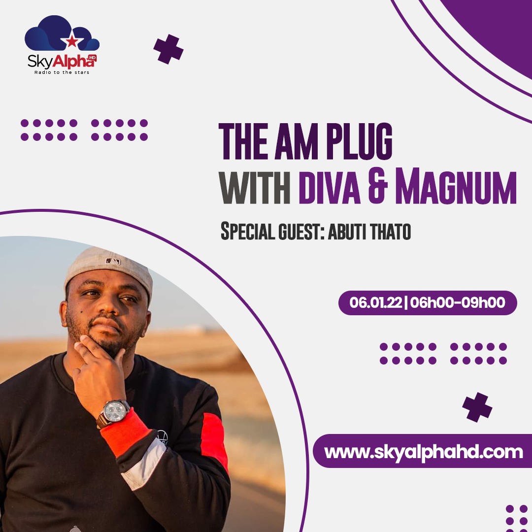 _DivaMotelle's tweet photo. Tomorrow we have Abuti Thato on #TheAMPlug from 6am-9am on @SkyAlpha_HD
You can listen live on https://t.co/RiwGHbSKa7 https://t.co/UScZEjgBCj