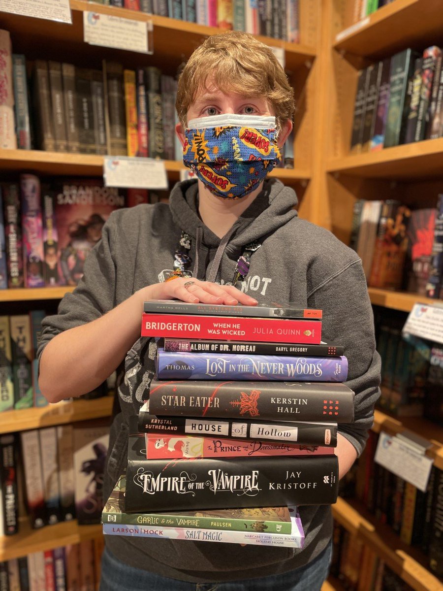 Looking for a #staffrec? Our bookseller Gabrielle read some awesome #books last year! These were her favorites. What were yours? 

@marthawells1 @tordotcom @AvonBooksUK @aidenschmaiden @Kerstin__Hall @km_sutherland @hopelarson @rebeccamock