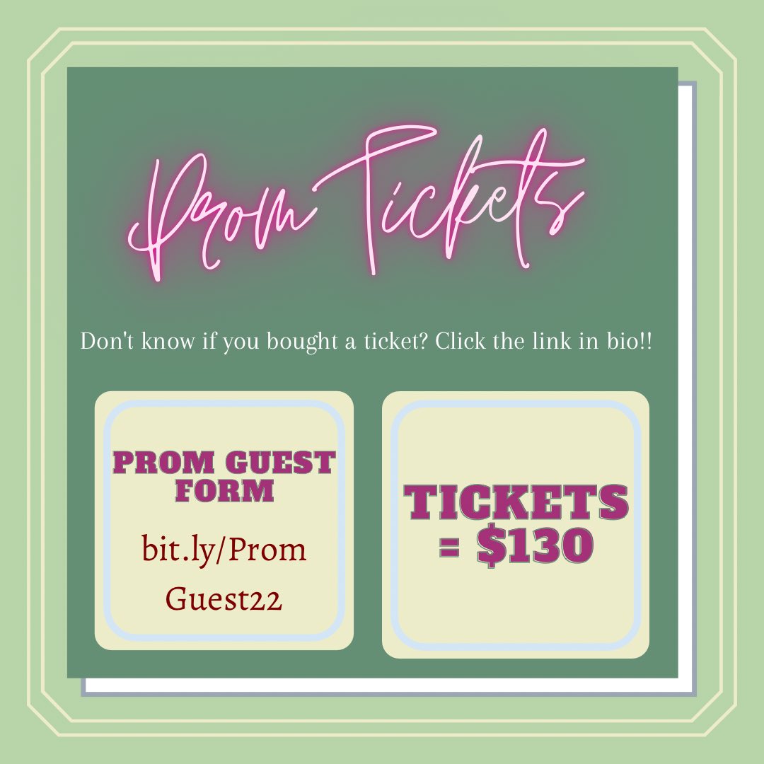 seniors!! prom tickets are available on the kellerisd webstore!!

if you are bringing a guest that does not attend frhs you must fill out the guest form!!

click the link in bio!!

if there are any mistakes email Ms.Orona at rebecca.orona@kellerisd.net