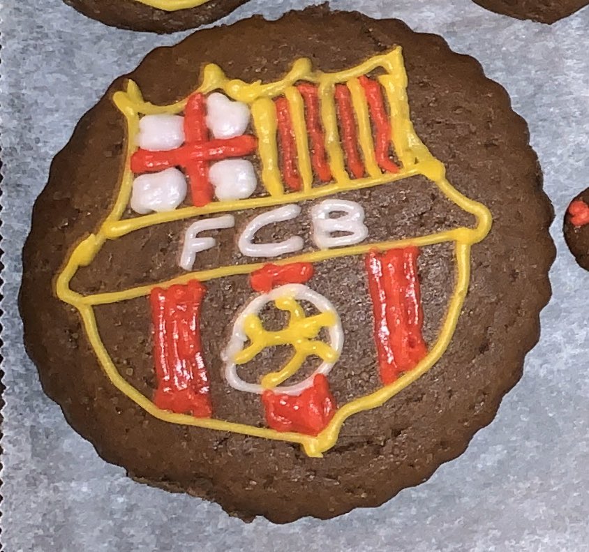 SpenceSiegel's tweet photo. In honor of the team on an eight-game win streak, and the team about to go on an eight-game win streak. #BakeWithUs #FornaBarΓ§a https://t.co/yuC6Z7nMOL