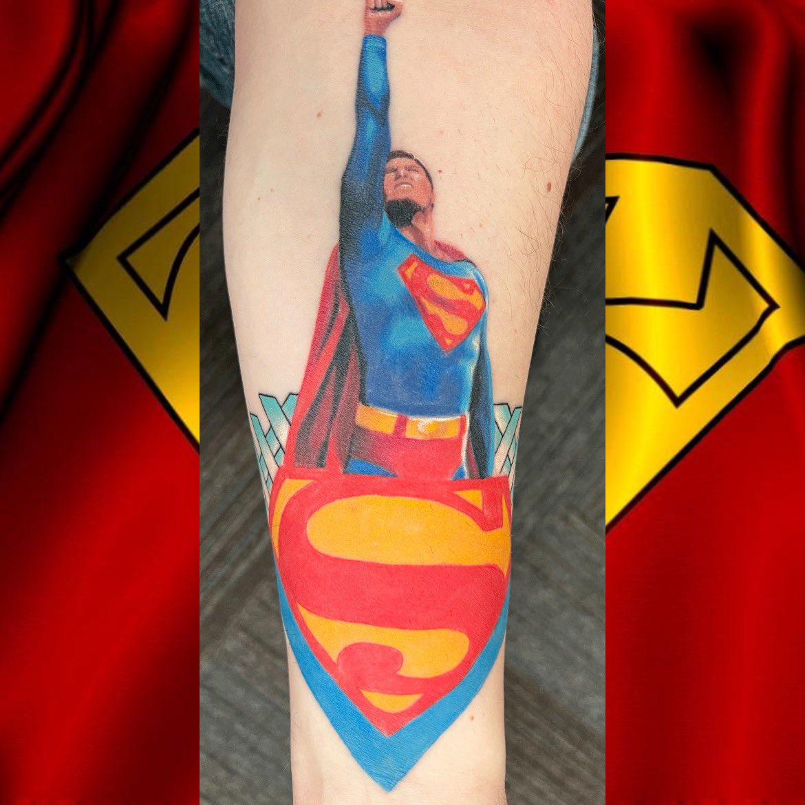 ARTTDOME on Instagram Looking for a tattoo that packs a punch Look no  further than this stunning Superman tattoo concept  The iconic logo  is instantly