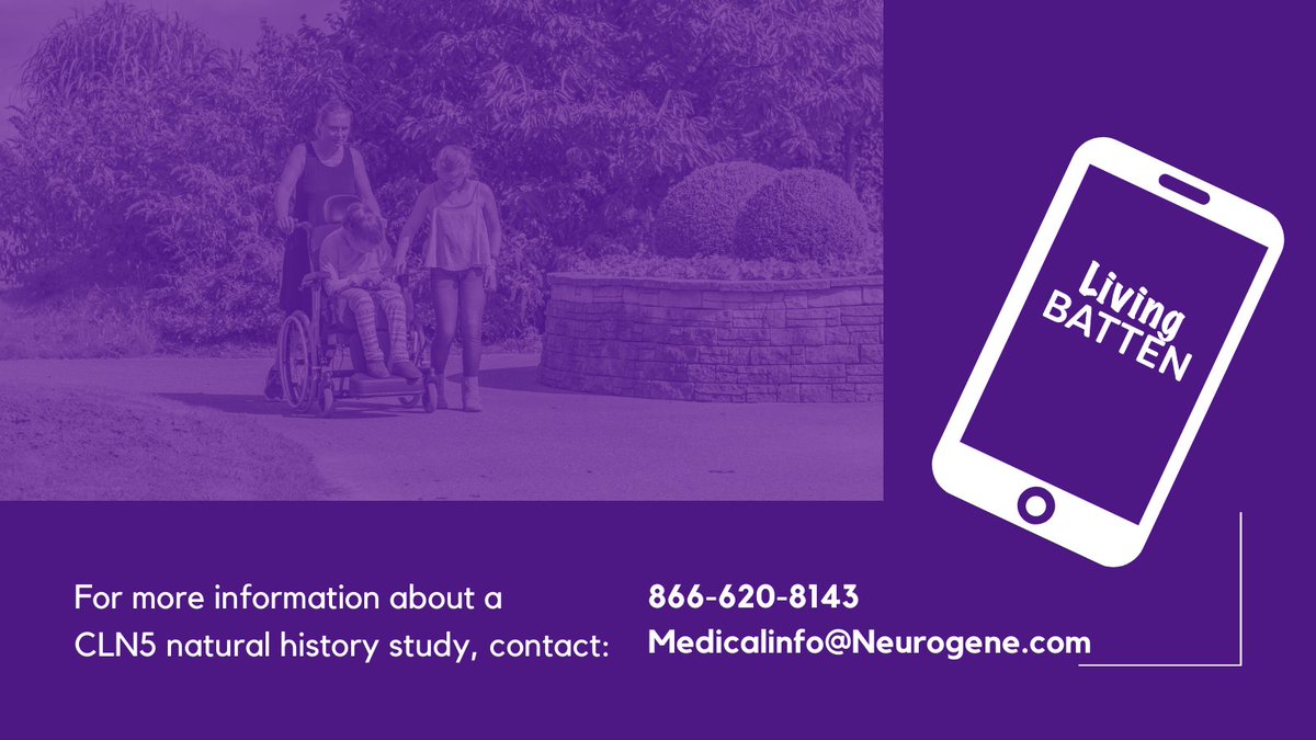 Natural history studies are important because they may improve understanding of the disease &amp; future gene therapy trial design. Want to learn more about a natural history study in CLN5 at <a href="/UR_Med/">University of Rochester Medicine</a>? Call 1-866-620-8143 or email medicalinfo@neurogene.com.