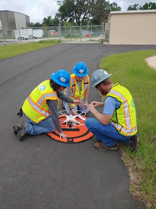 Pickett’s team conducting preflight training in preparation for a substation mapping project.

#drone #surveyors #surveys #dronework #survey #GIS #LiDAR #engineering #geospatial #substation