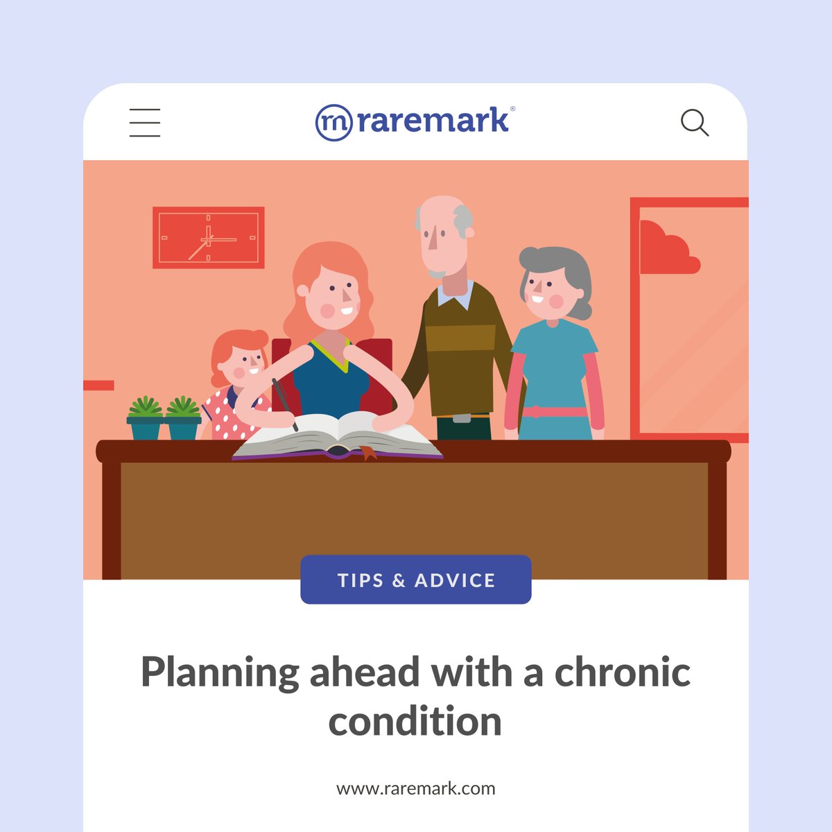 As we step into the new year, here are a few tips to help you plan ahead and manage your health: bit.ly/3JI6TBc

 #RareDisease #PlanningAhead