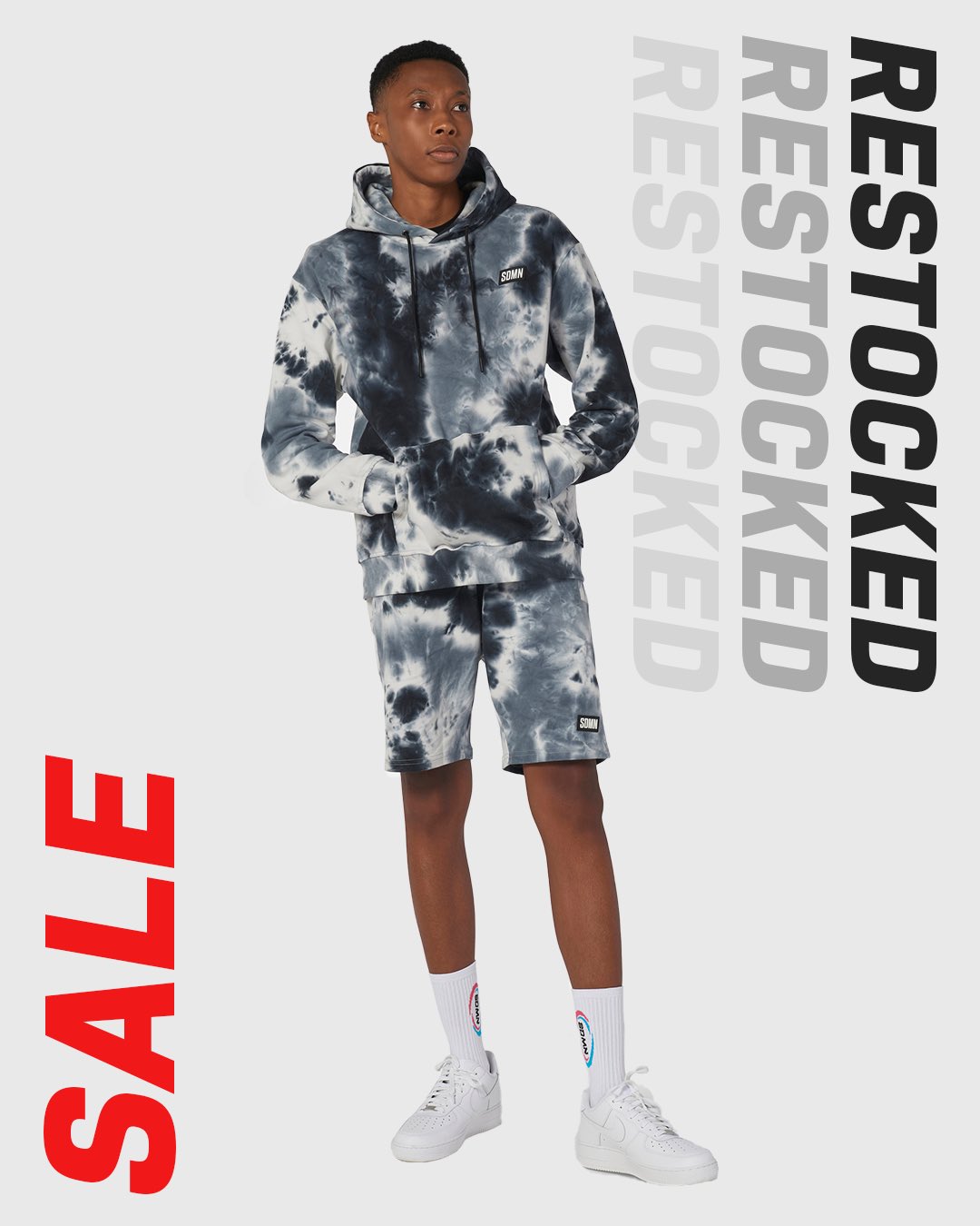 Sidemen Clothing on X RESTOCKED SDMN Tonal Tie Dye Hoodies Lounge Shorts have been restocked and currently have 20 off https t 19eirYROIn https t 5pyfXvHsGD X