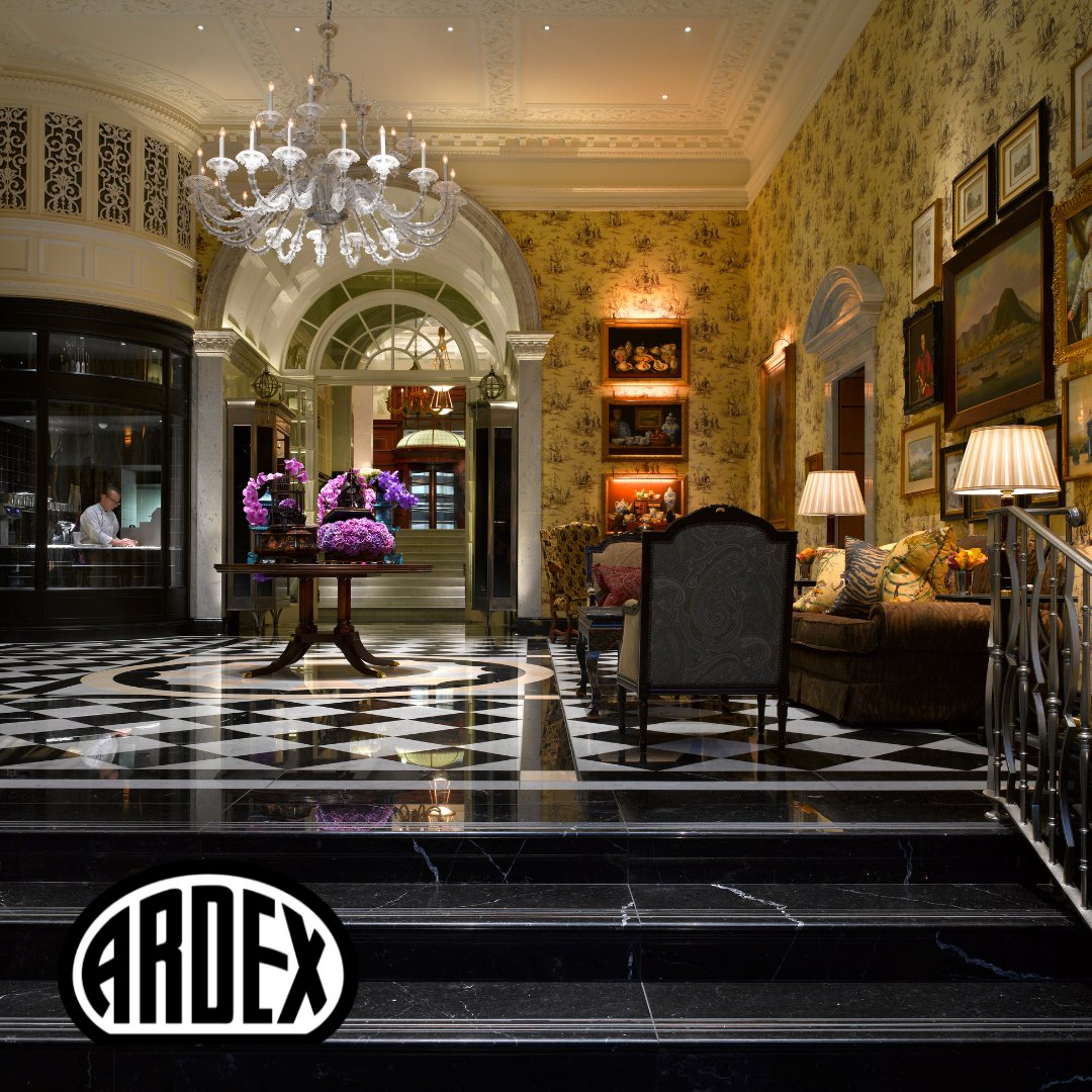 ARDEXUKTiling's tweet photo. ARDEX UK were delighted to work in partnership with Mega Marble Limited to assist with the completion of the vast Β£220m restoration of Londonβs iconic Savoy hotel.
Read more about this amazing project here - https://t.co/IGLKwSLVfL
#tiles #tiling #marble #ARDEXTiling #ARDEXUK https://t.co/orbWzyu6RP