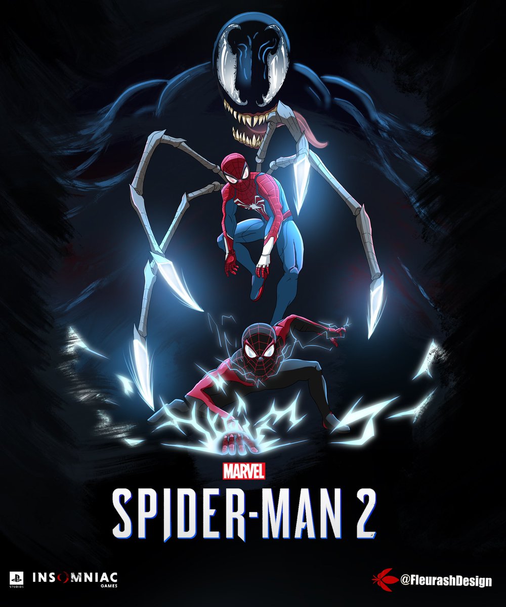 FleurashDesign's tweet photo. Gameplay Reveal THIS YEAR….I hope🤟🏾🕸⚡️#spiderman @insomniacgames @playstation #SpiderManPS5 https://t.co/Z01pZvuhE9