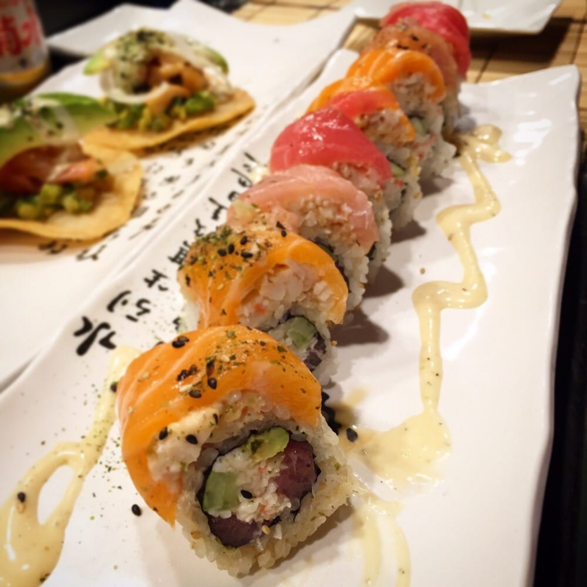 Bochosushilv's tweet photo. From all of us here at Bocho Sushi, we can’t wait to continue the New Year strong with all of your favorite sushi rolls! https://t.co/KAefTcvmO8