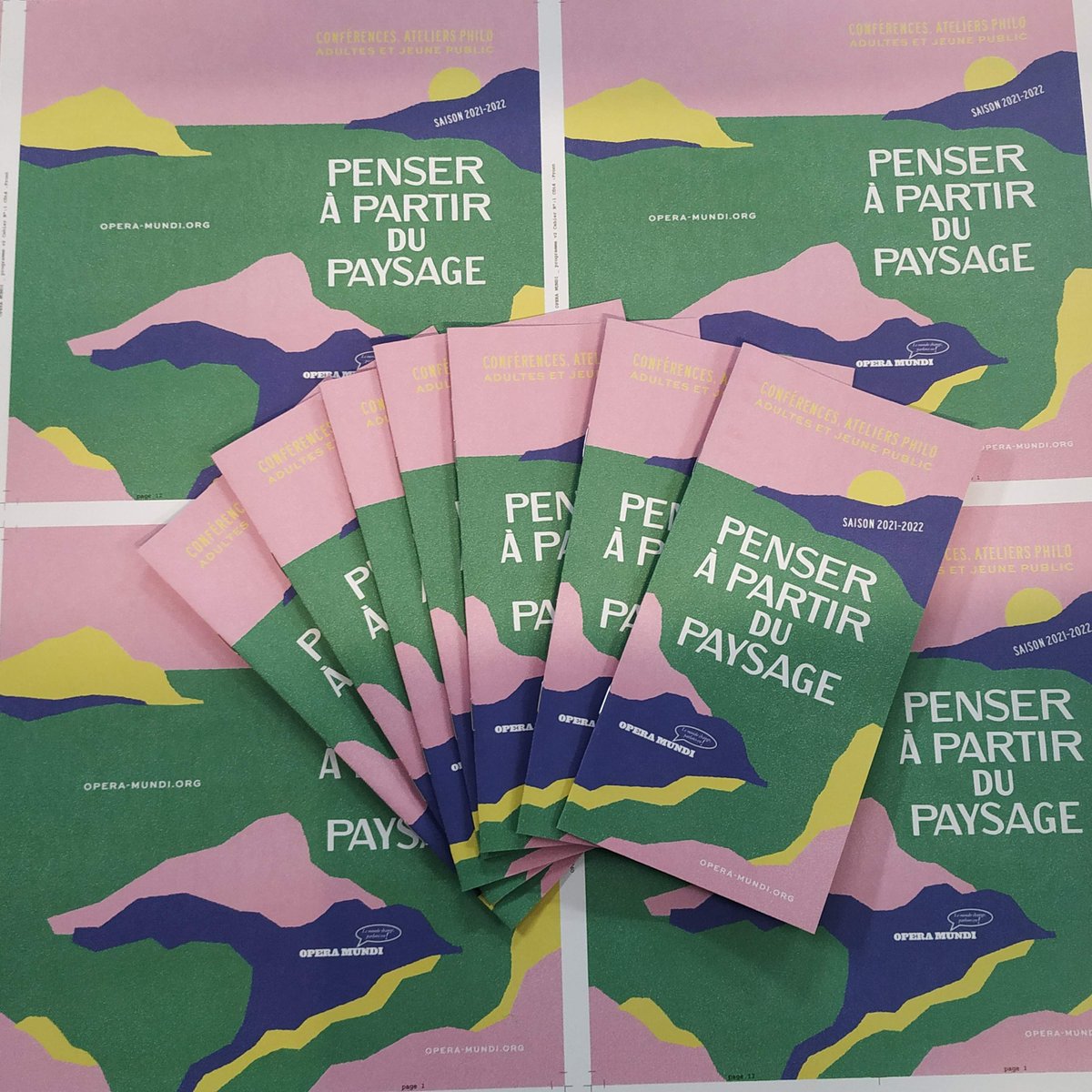 Opera Mundi vous souhaite une excellente année 2022 ! Retrouvez notre saison 2021-2022 en format imprimé !  Et le détail de cette riche programmation sur notre site opera-mundi.org 
#paysage  #conférences #culture #sciences #marseille  #écologie #philosophie